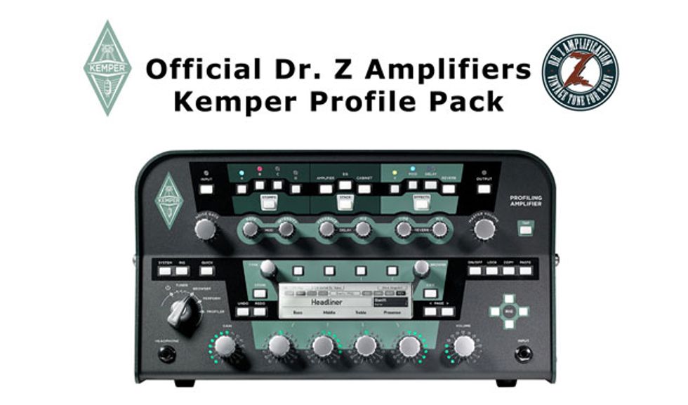 Dr Z Amplification Releases Official Kemper Amp Profiles