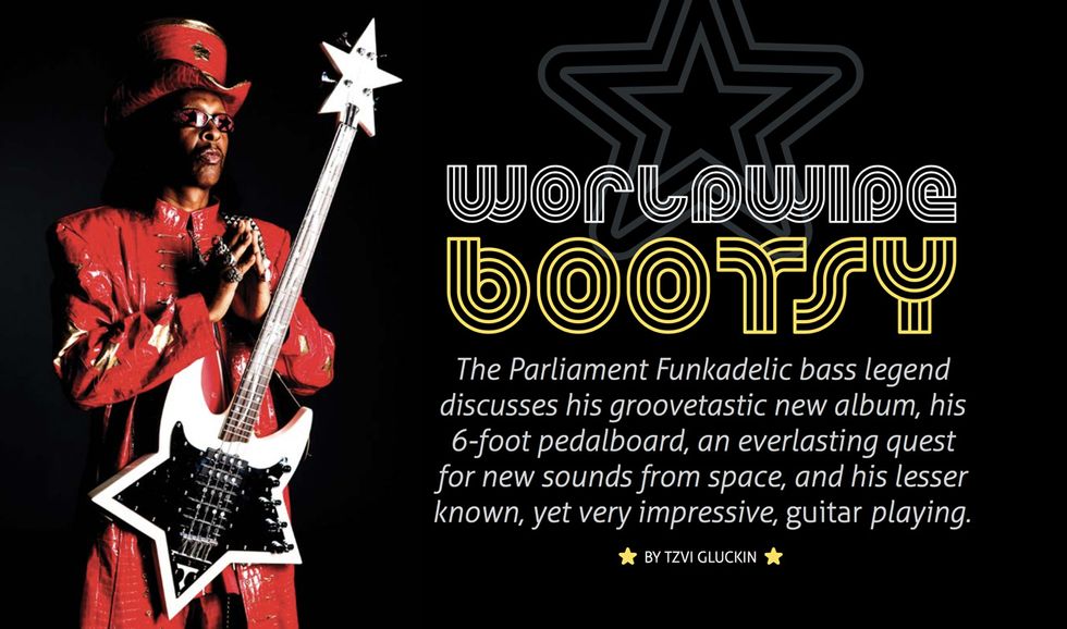 Bootsy Collins Bass From Outer Space Premier Guitar