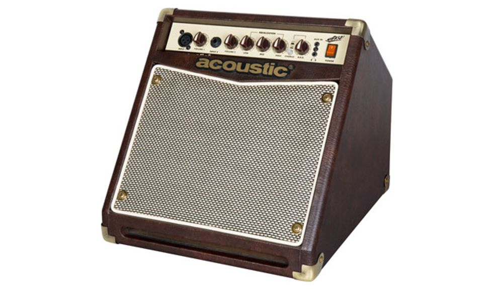 Acoustic A15V Amplifier Makes Wood Sound Good | Premier Guitar