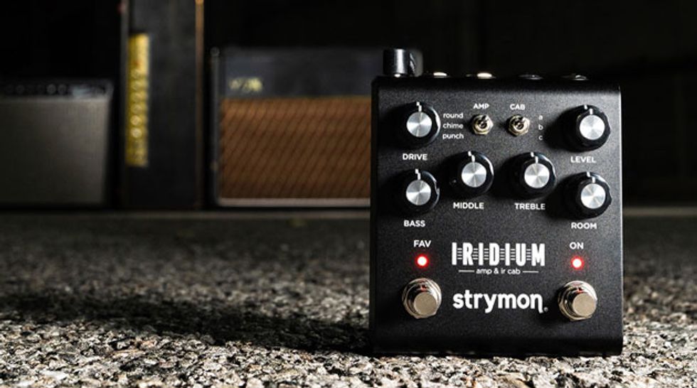 Strymon Releases the Iridium Amp & IR Modeler | Premier Guitar