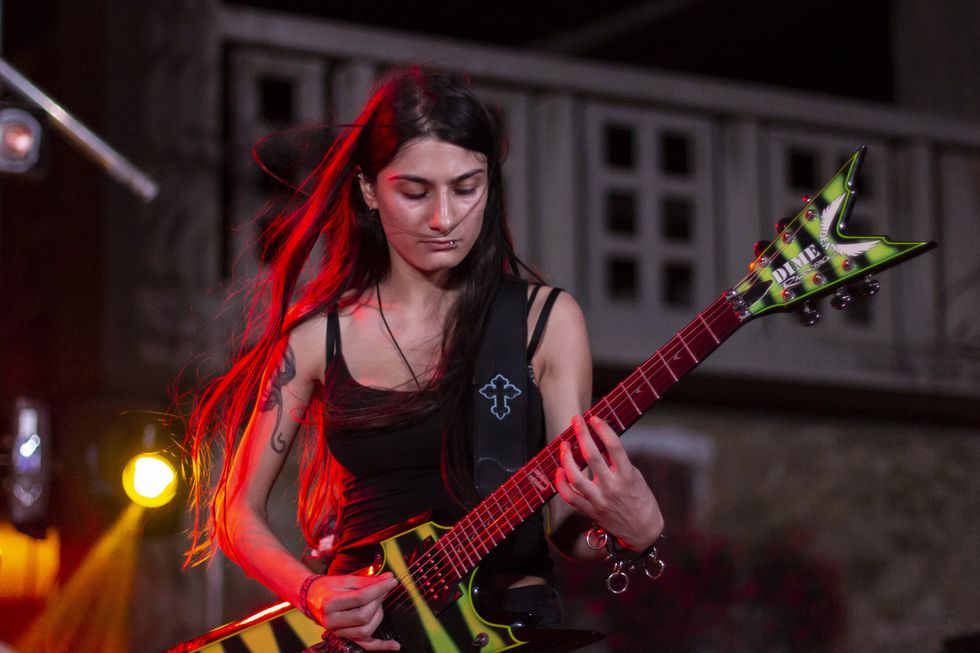 On the road with Lebanon's first all-women thrash metal group