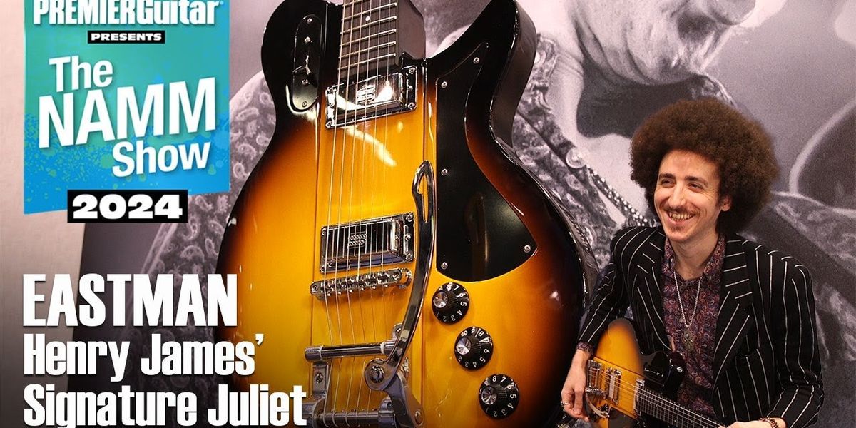 NAMM 2022: Eastman introduces the Juliet, a new offset solid-body