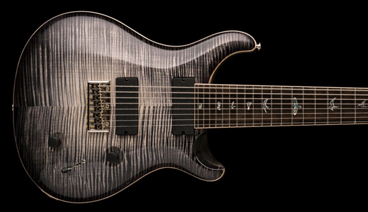 Prs Unveils The Private Stock Custom 24 8 String Premier Guitar