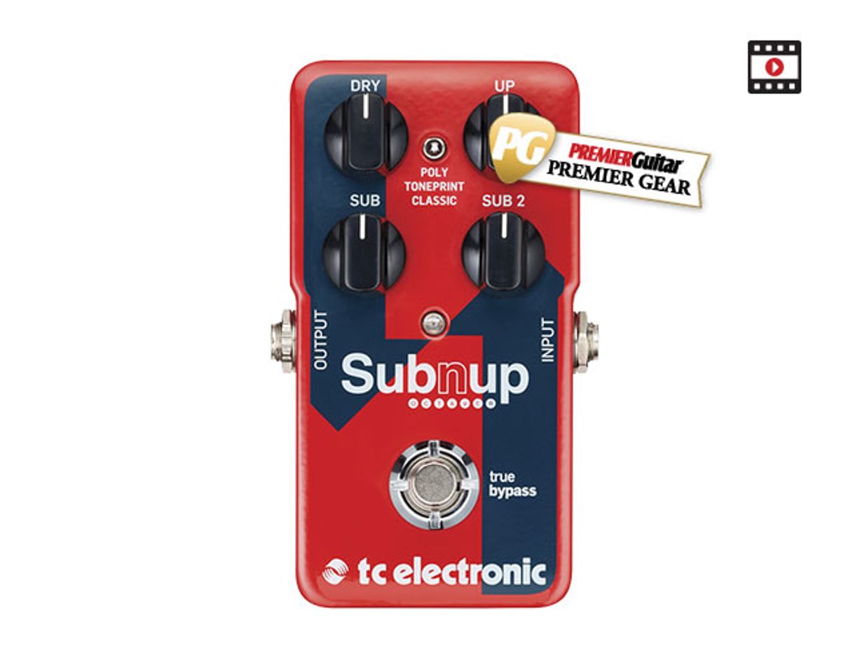 Tc Electronic Sub N Up Octaver Review Premier Guitar