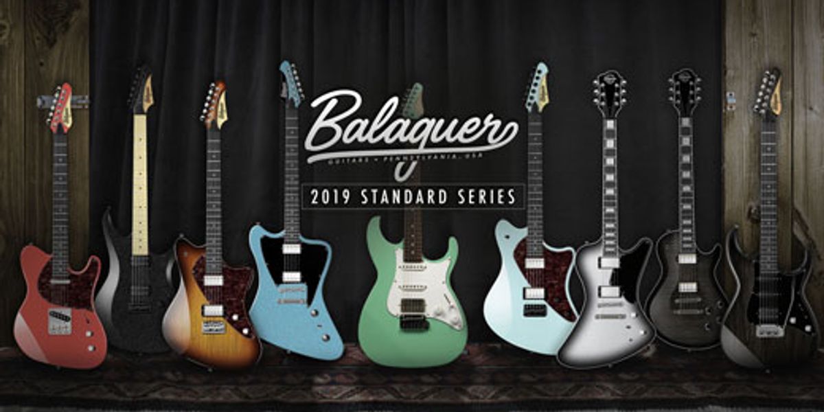 Balaguer Guitars Launches the Standard Series - Premier Guitar