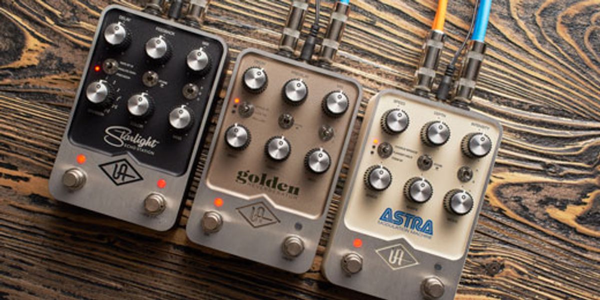 Universal Audio Announces UAFX Effects Pedals - Premier Guitar