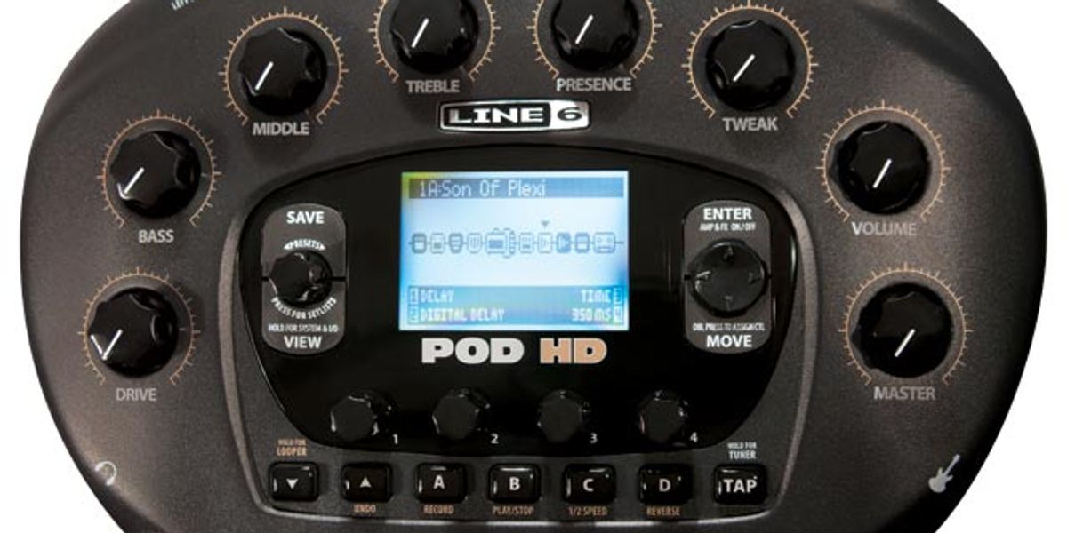 Line 6 Pod HD Review - Premier Guitar