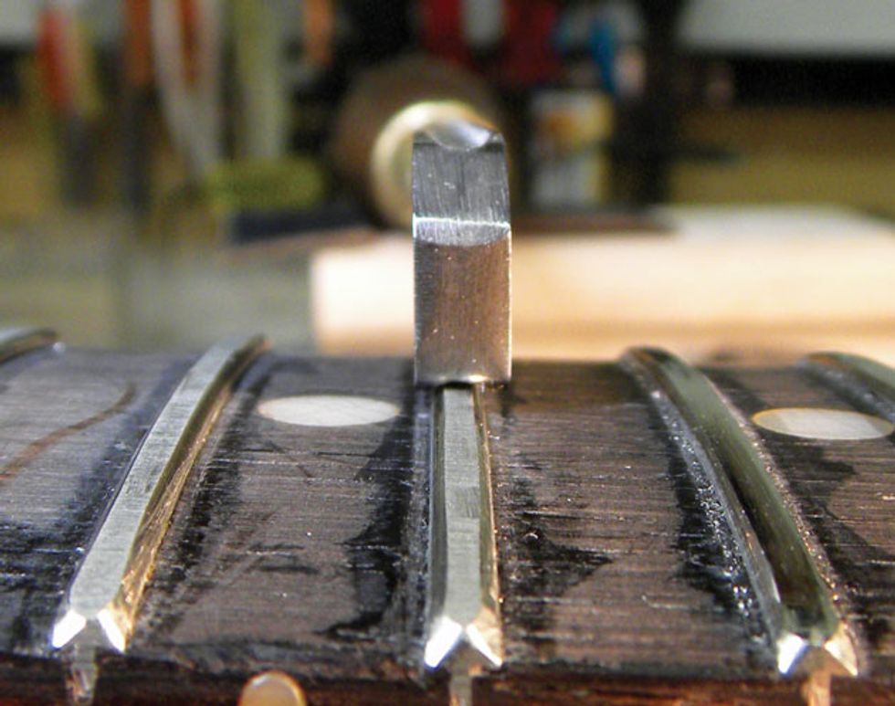 Guitar Shop 101: Squeezing More Life Out of Worn Frets - Premier Guitar