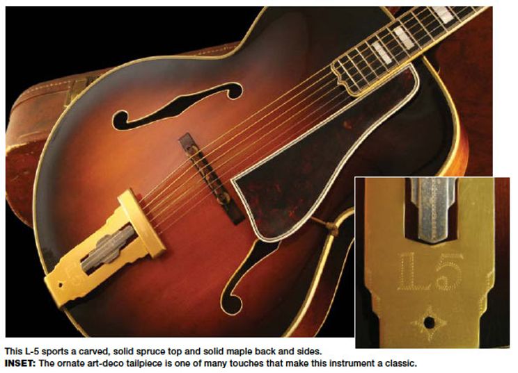 1952 Gibson L 5 Premier Guitar