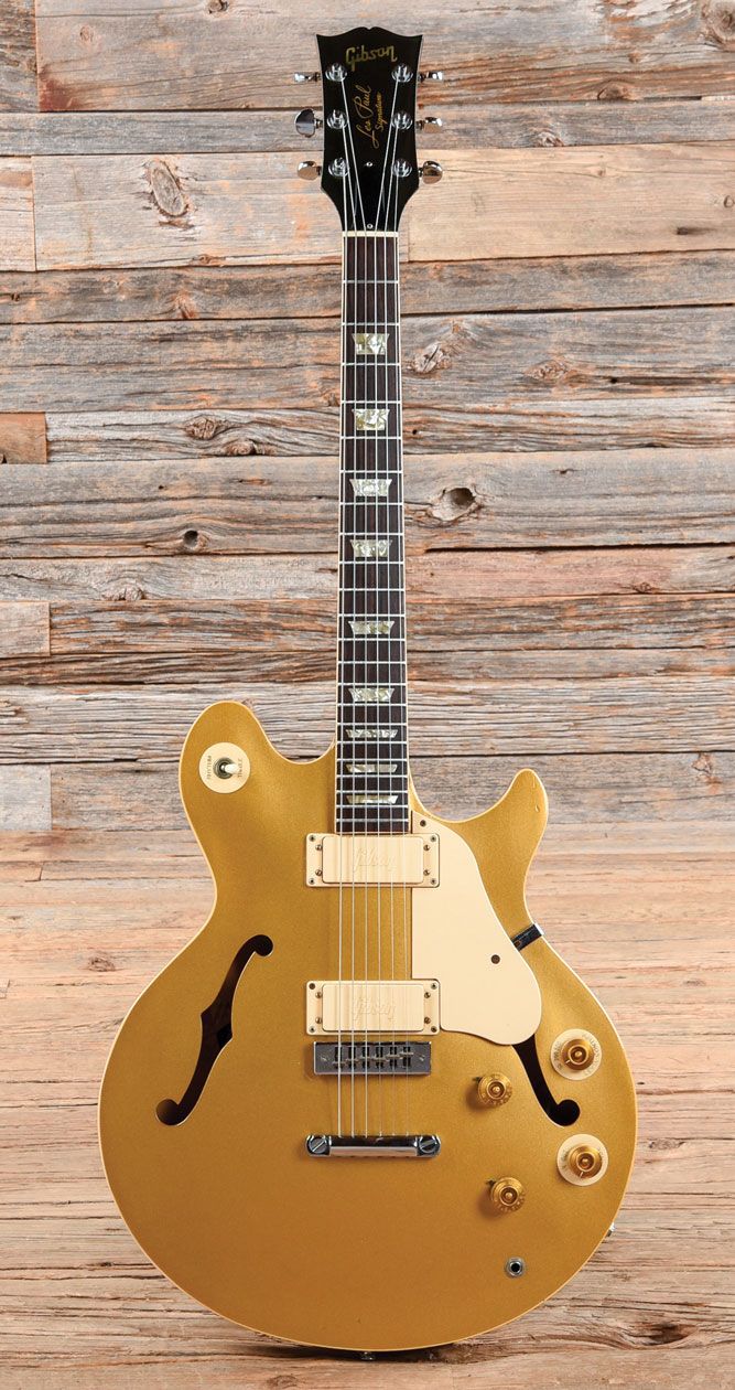 semi hollow les paul style guitar