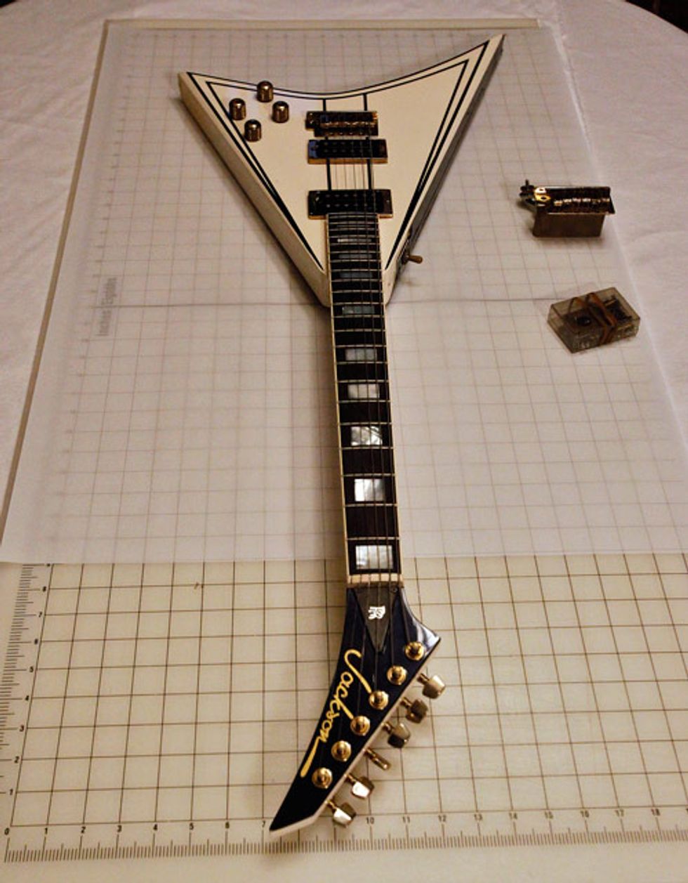 GALLERY: Randy Rhoads' Original Jackson Concorde Vs - Premier Guitar