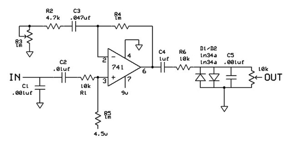 Mxr distortion 3 схема