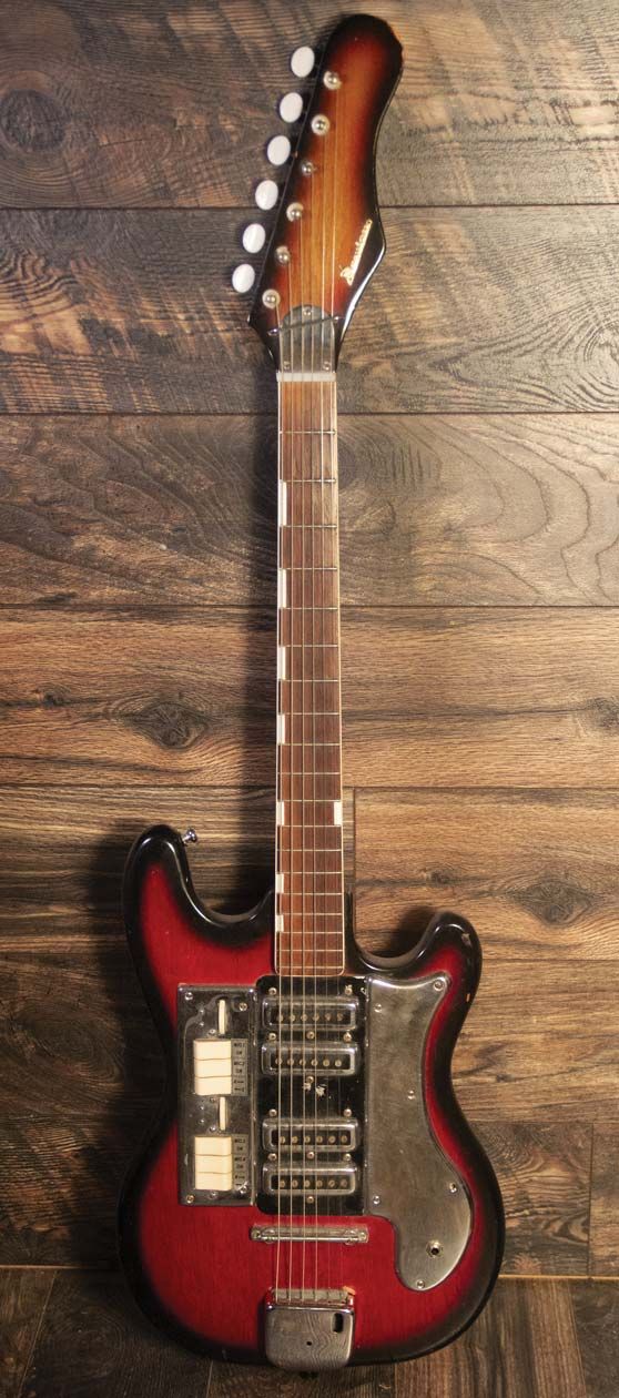 teisco guitar model identification