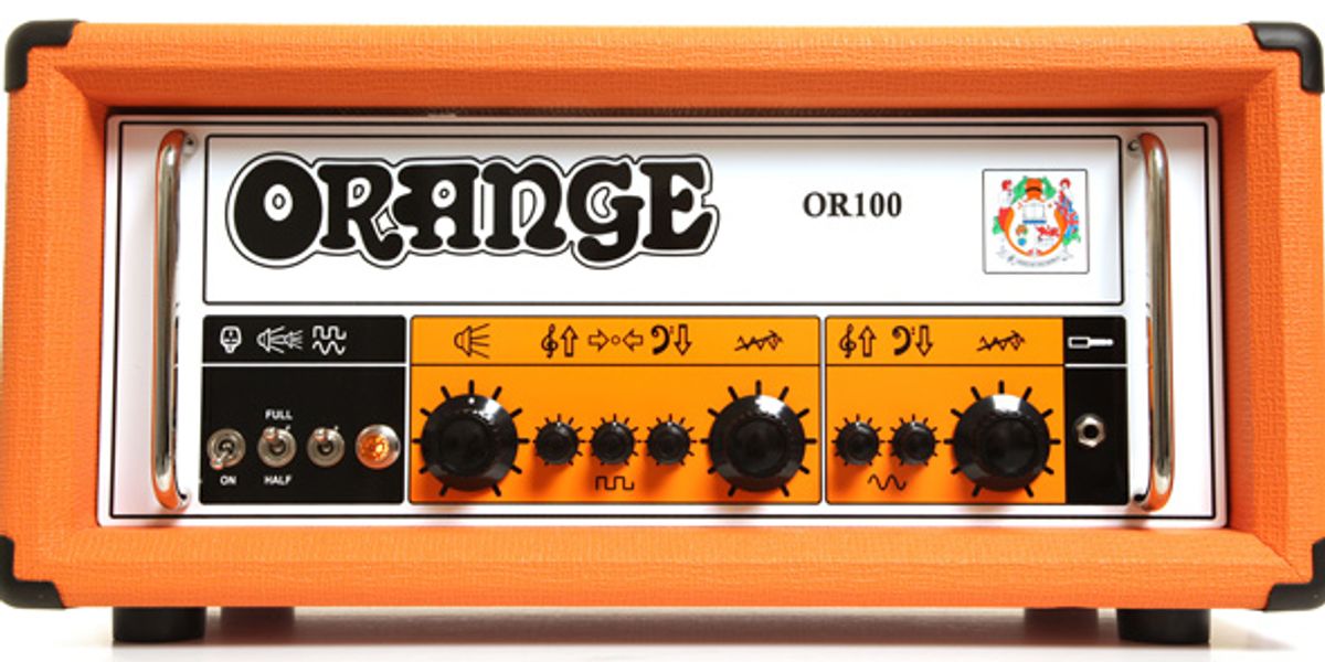 Orange Amplification Launches Twin Channel Or100 Amp Premier Guitar