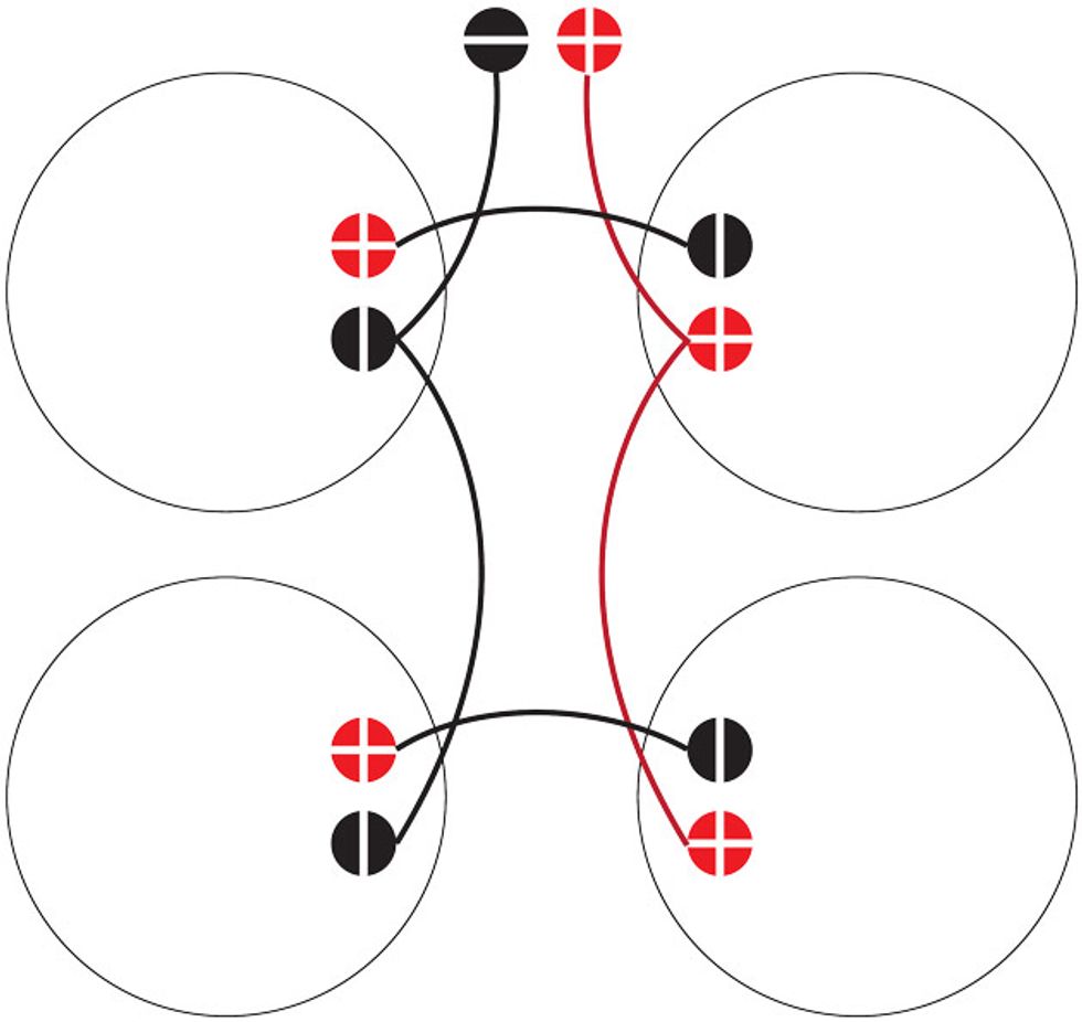 guitar speaker cabinet wiring