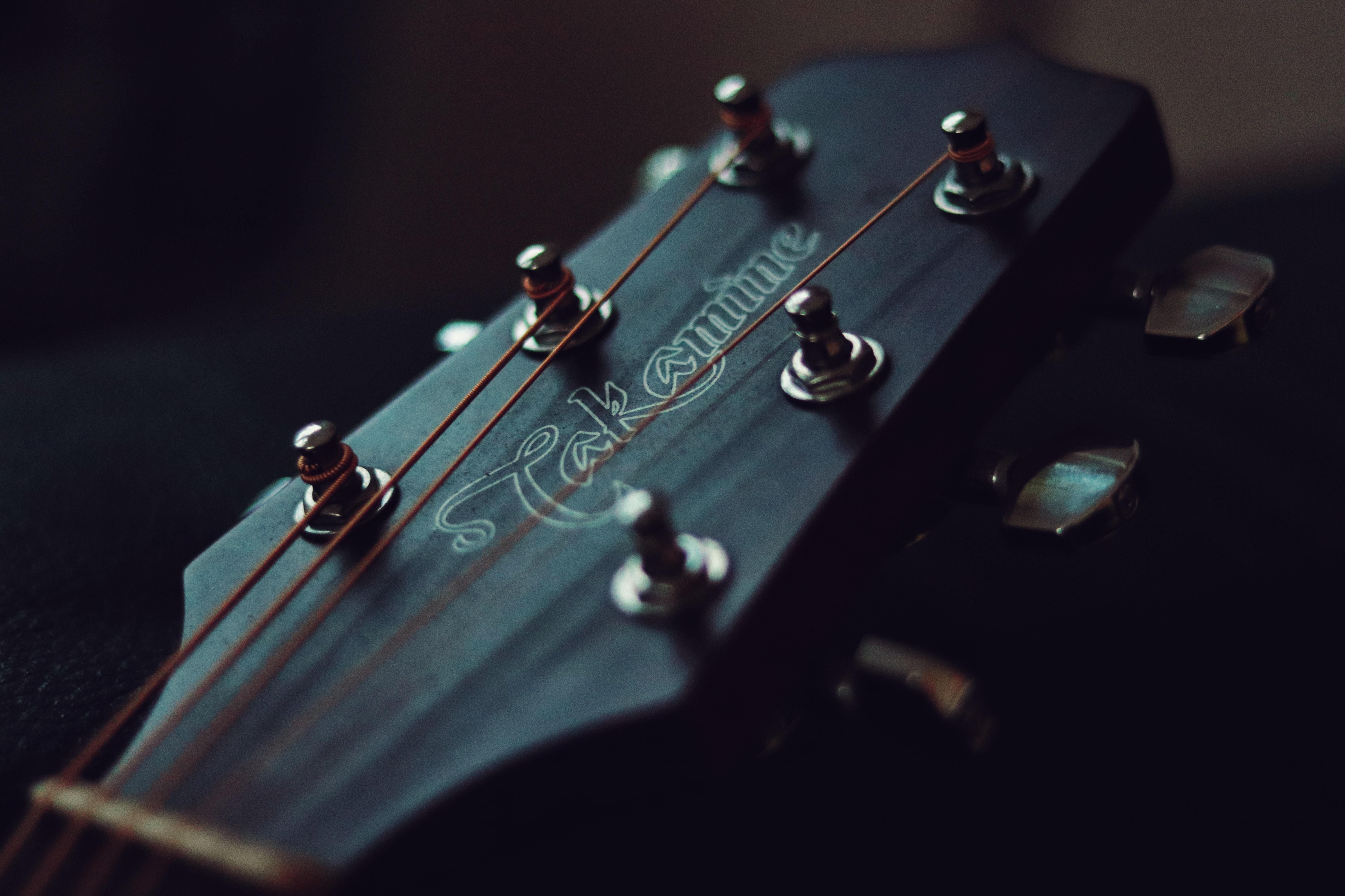 tuning guitar shed