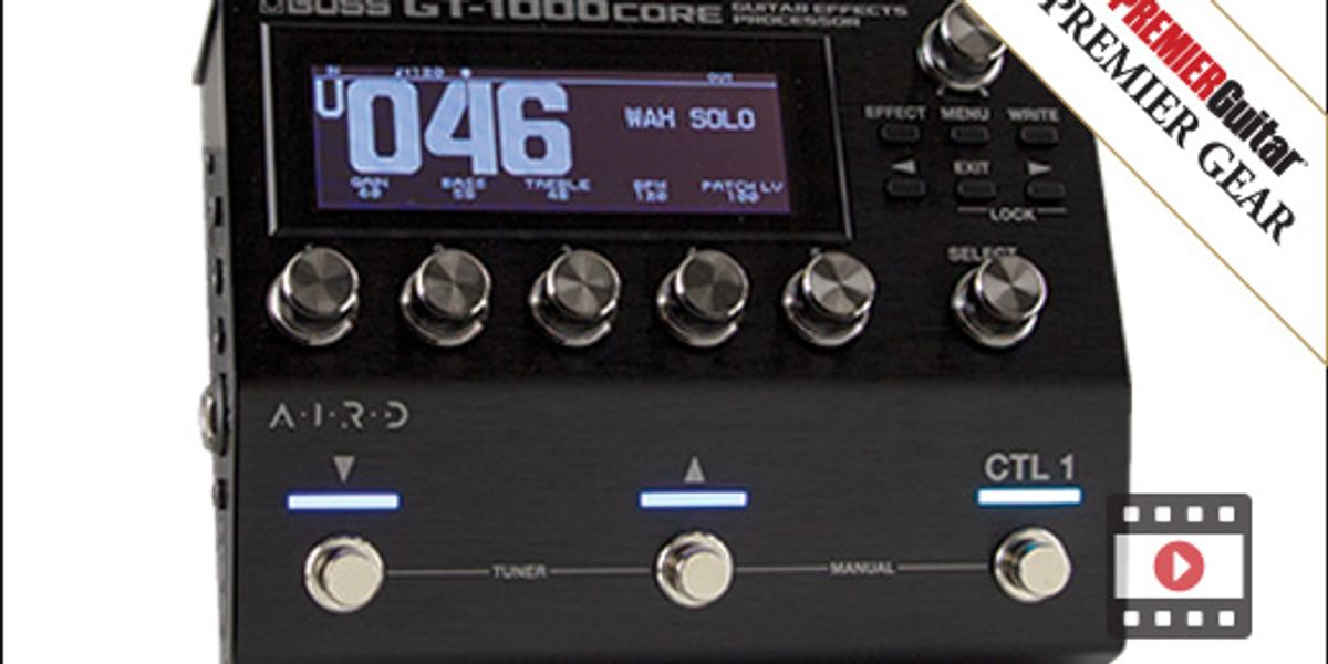 BOSS GT-1000 CORE Overview - Why all the HYPE!? BOSS GT1000 vs BOSS GT1000  CORE Digital Guitar Amp! 