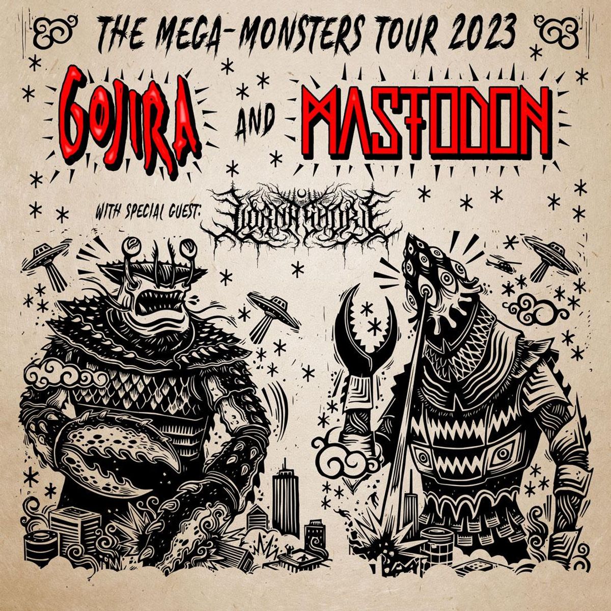 mastodon tour merch 2023