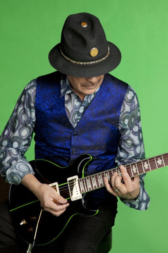 Watch Carlos Santana Bringing Mesa/Boogie Amps and Yamaha Guitars