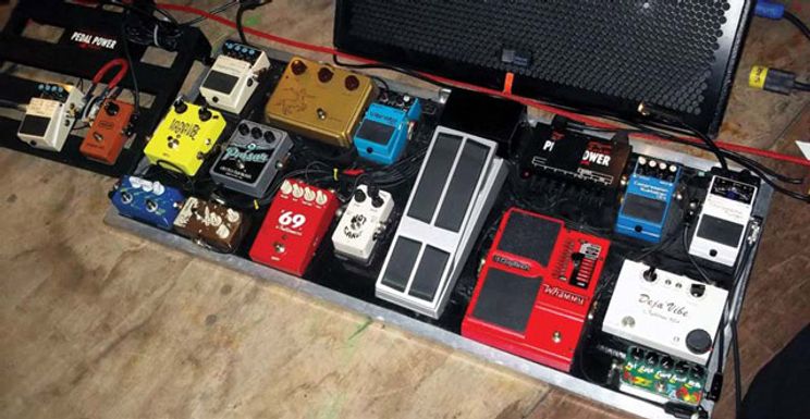 In pictures: 68 pro guitarists' pedalboards