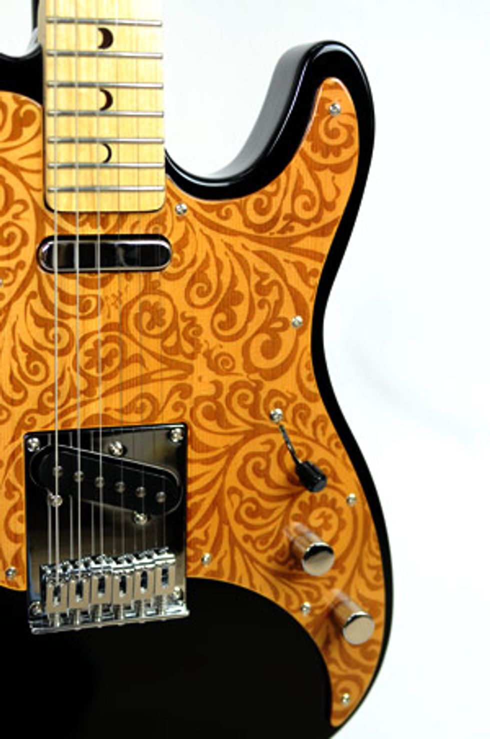 Luna Guitars Henna Paisley T Electric Guitar Review - Premier Guitar