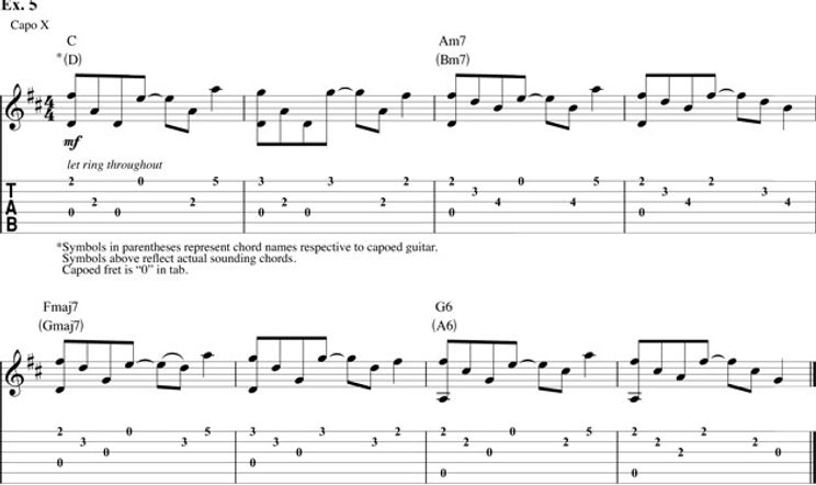 The Recording Guitarist Cunning Transposition Tricks Premier Guitar