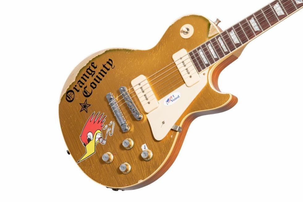 Gibson Announces the Mike Ness 1976 Les Paul Deluxe - Premier Guitar