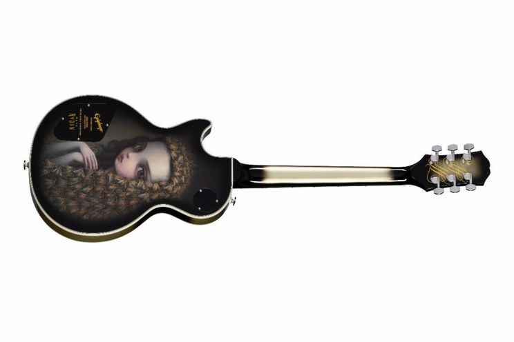 Tool's Adam Jones Unveils Les Paul Custom Art Collection