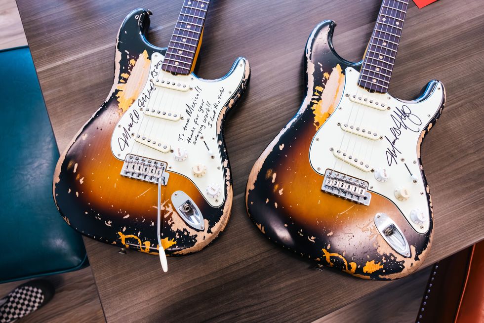 Fender Mike McCready Signature Strat Premier Guitar