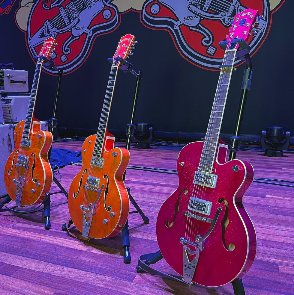 Brian Setzer Rig Rundown 2023 Premier Guitar