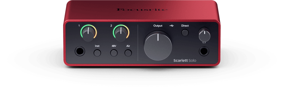 Focusrite Introduces the New Scarlett Solo, 2i2 and 4i4 - Premier Guitar