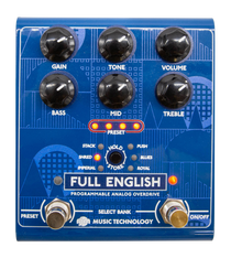 RJM Full English Programmable Overdrive Review - Premier Guitar