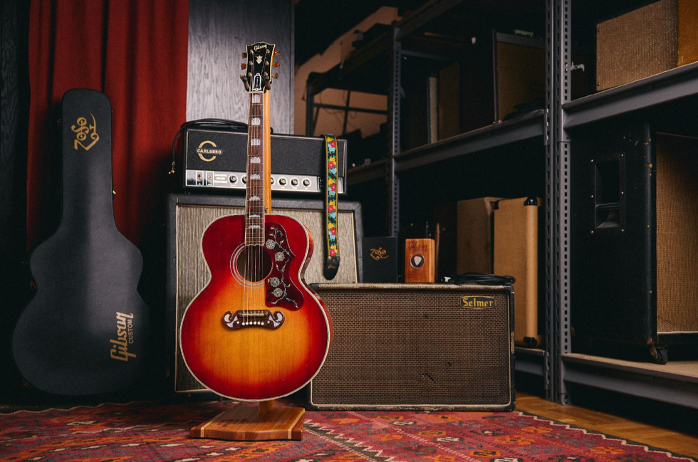 Limited Edition Jimmy Page 1964 SJ-200 by Gibson - Premier Guitar