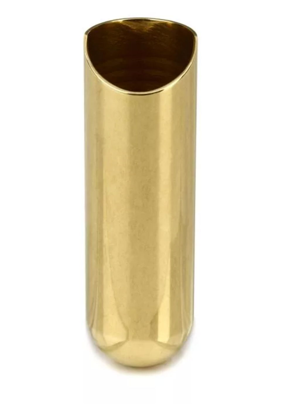 The Rock Slide  Polished Brass Guitar Slide